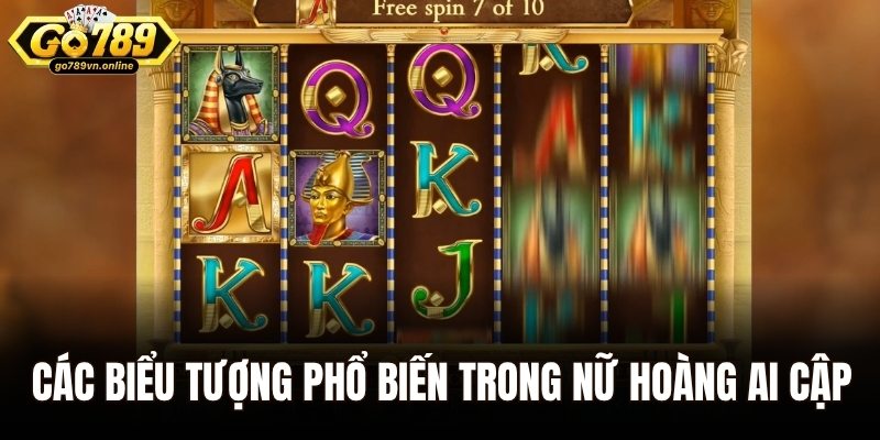 Các biểu tượng phổ biến trong Nữ Hoàng Ai Cập