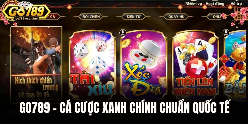 Trang chủ 41 GO789 - Cổng game cá cược xanh chính chuẩn quốc tế
