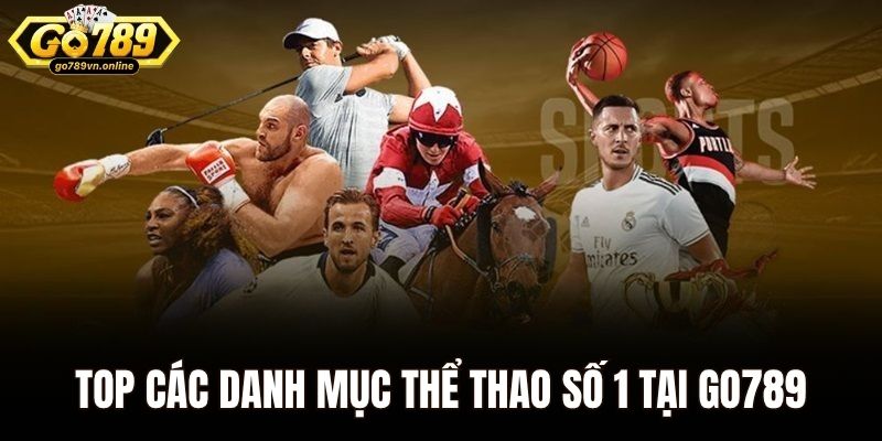 Top các danh mục thể thao số 1 tại Go789